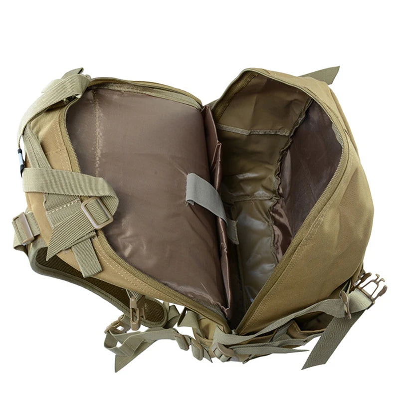 Sac à dos tactique 40L – Résistant et étanche” accessoires