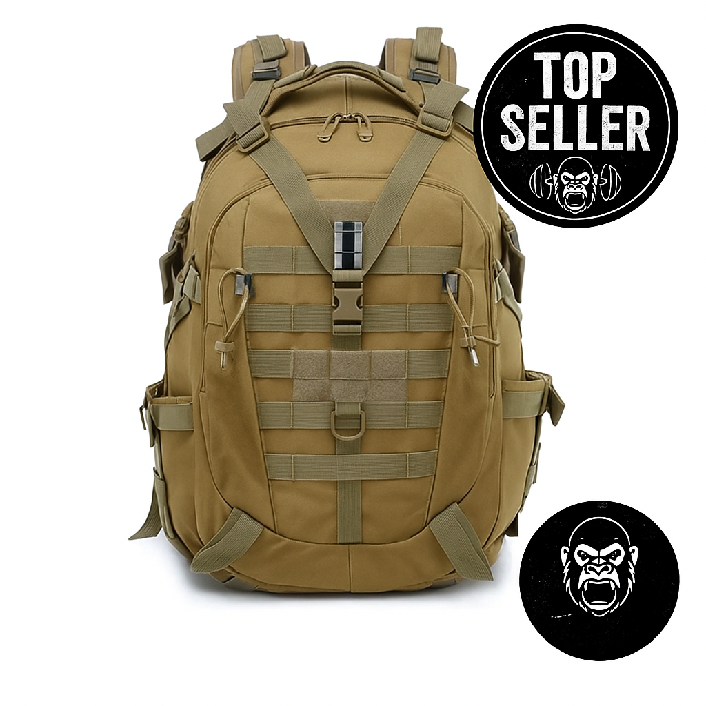 Sac à dos tactique 40L – Résistant et étanche” accessoires