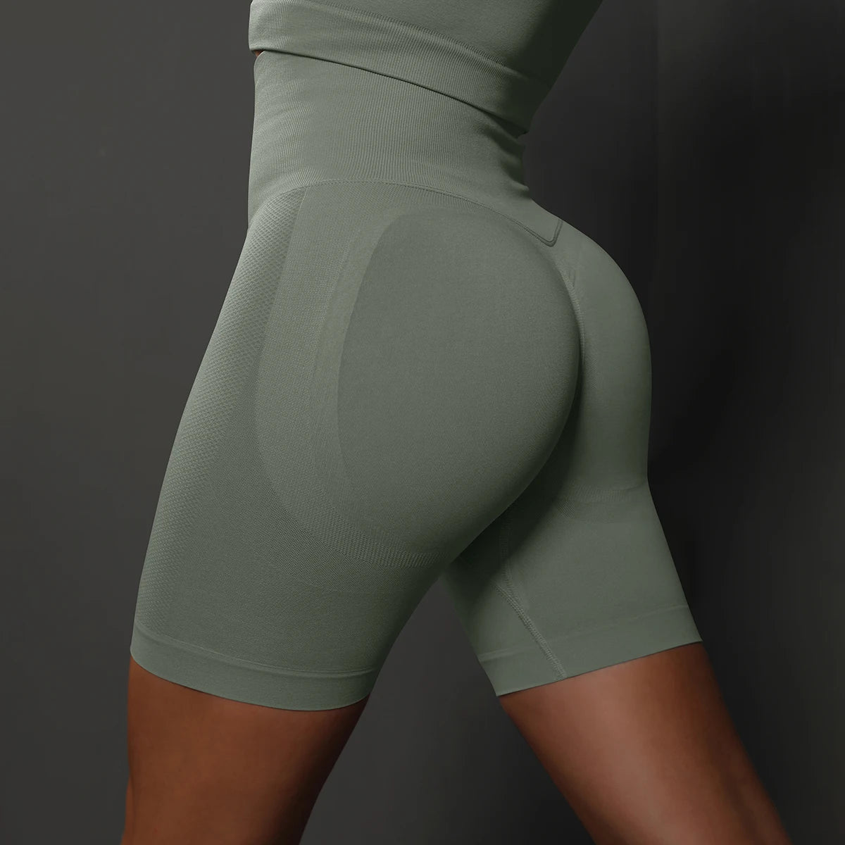 Shorts de Yoga Femme – Taille Haute, Gainant & Sans Coutures