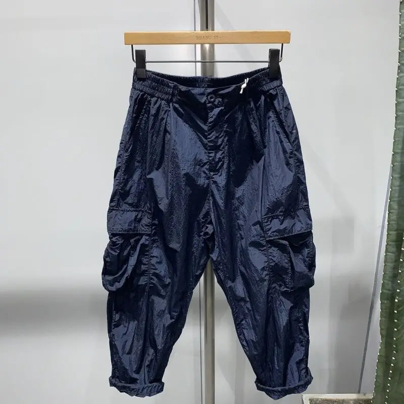 Pantalon Cargo Slim Harajuku – Élégance Décontractée & Polyvalence Urbaine