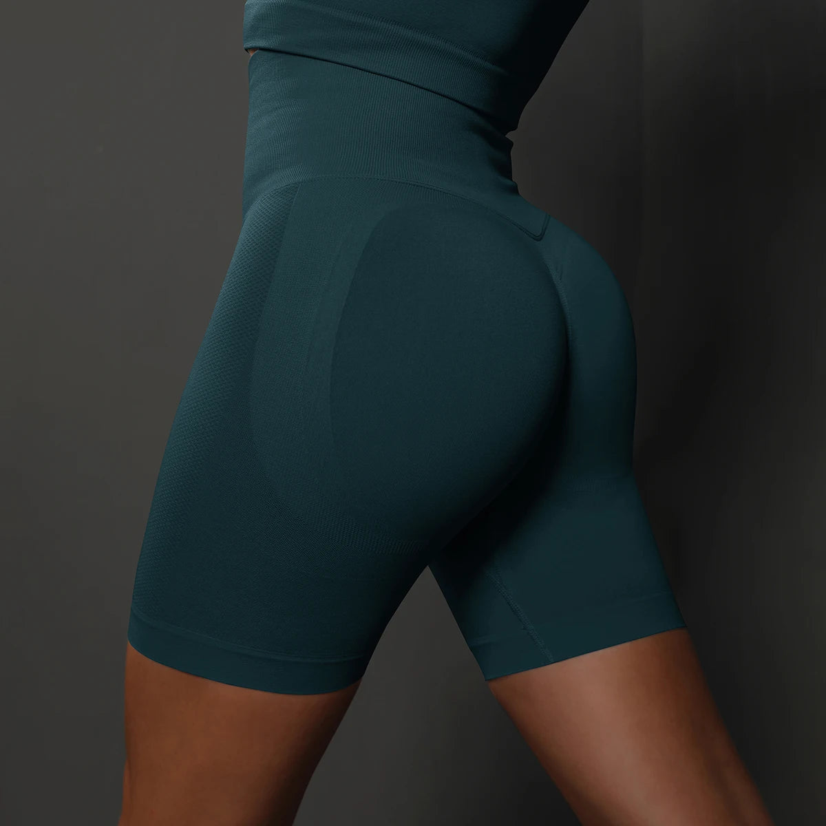 Shorts de Yoga Femme – Taille Haute, Gainant & Sans Coutures