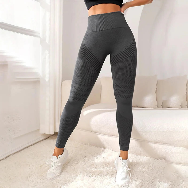 Legging Seamless Femme – Respirant, Souple & Parfait pour l’Entraînement