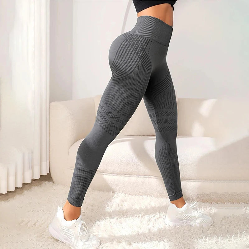 Legging Seamless Femme – Respirant, Souple & Parfait pour l’Entraînement
